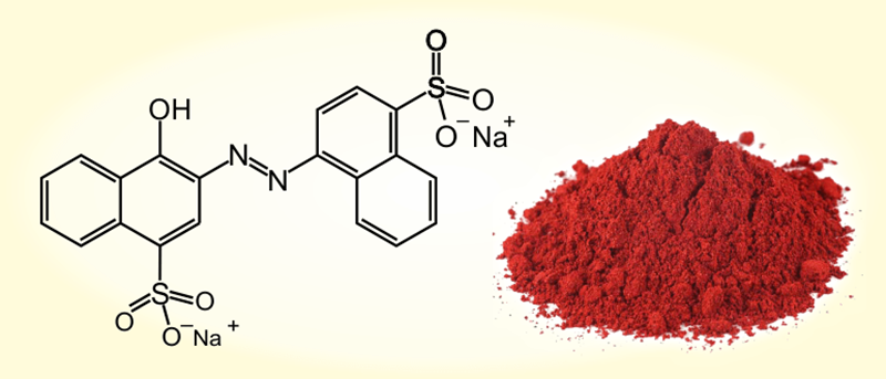 Кармуазин Е122 влияние на организм